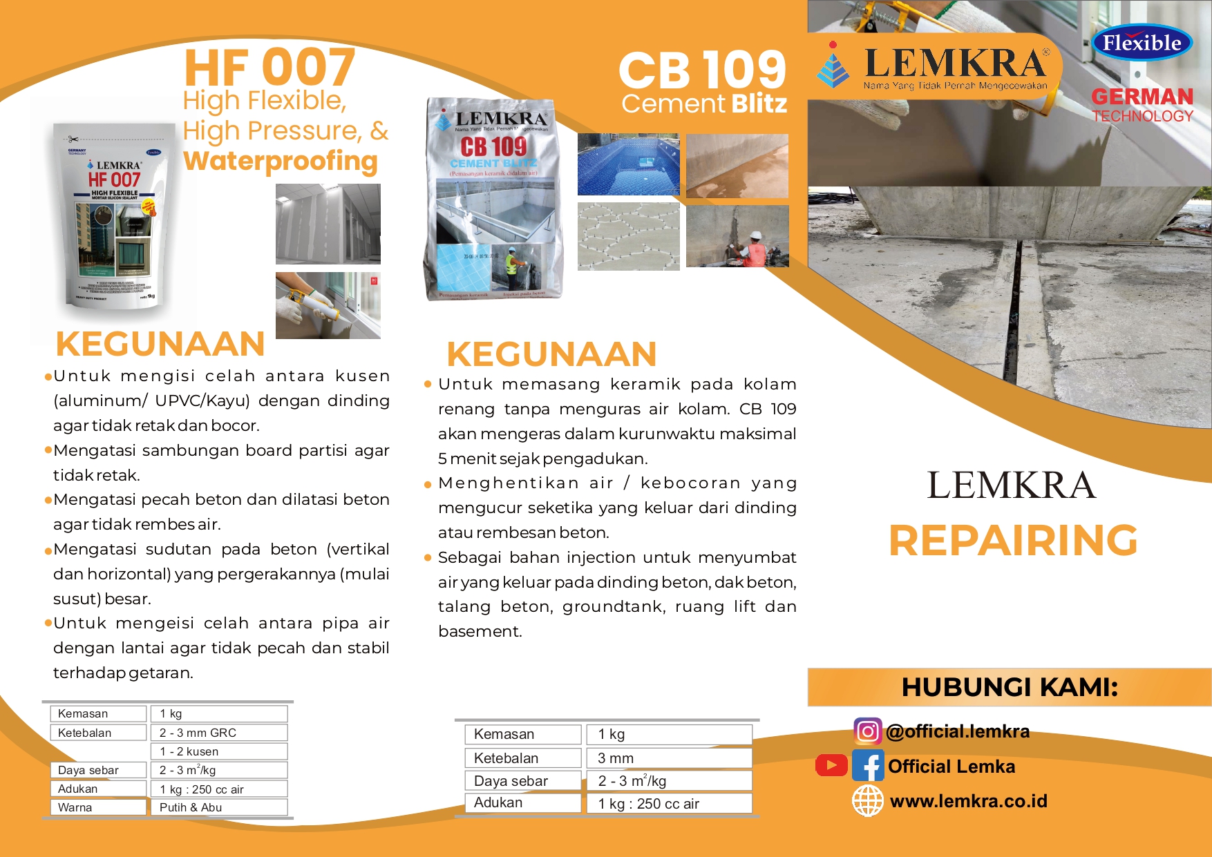 Sampul Brosur Repairing